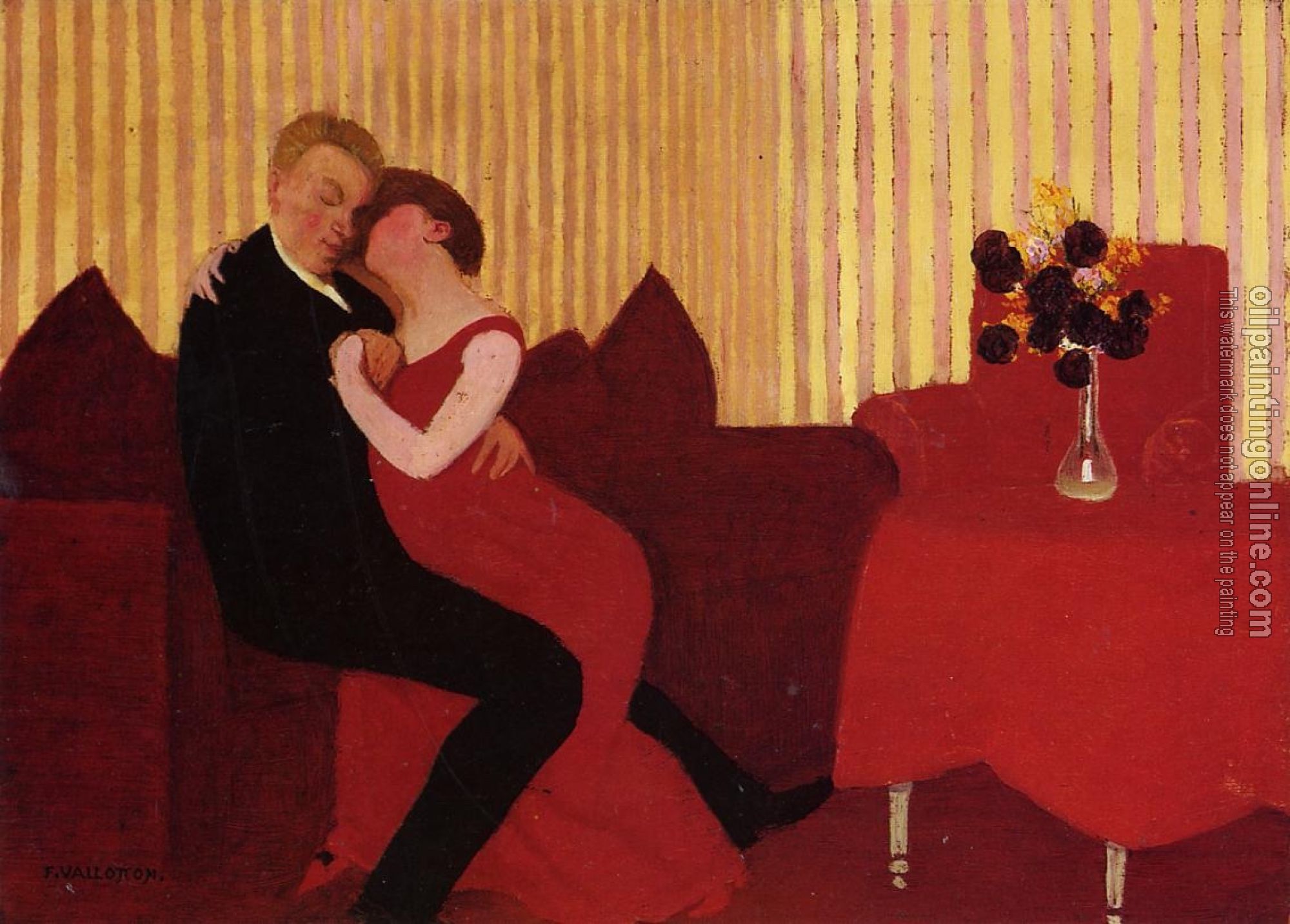 Felix Vallotton - The Lie